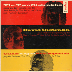 David Oistrach / Igor Oistrach / Vladimir Yampolsky / Emil Gilels / Leonid Kogan / Mstislav Rostropovich The Two Oistrakhs Vinyl LP USED