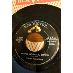 Porter Wagoner Howdy Neighbor, Howdy Vinyl 7" USED