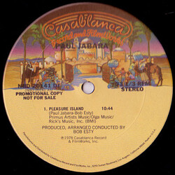 Paul Jabara Pleasure Island VINYL 12" USED