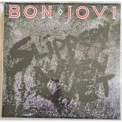 Bon Jovi Slippery When Wet Vinyl LP USED