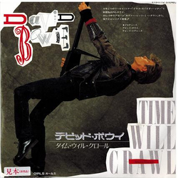 David Bowie Time Will Crawl Vinyl 7" USED