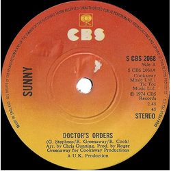 Sunny Leslie Doctor's Orders Vinyl 7" USED