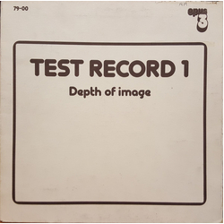 Various Test Record 1 (Depth Of Image) Vinyl LP USED