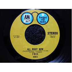 Free All Right Now / The Stealer Vinyl 7" USED