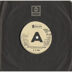 B.B. King Hold On (I Feel Our Love Is Changing) Vinyl 7" USED