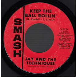 Jay & The Techniques Keep The Ball Rollin' / Here We Go Again Vinyl 7" USED