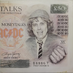 AC/DC Moneytalks Vinyl 12" USED