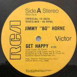 Jimmy "Bo" Horne Get Happy / Gimme Some Vinyl 12" USED