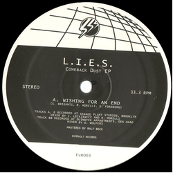 L.I.E.S. Comeback Dust EP Vinyl 12" USED