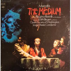 Gian Carlo Menotti / Regina Resnik / Judith Blegen / Opera Society of Washington / Jorge Mester The Medium Vinyl LP USED