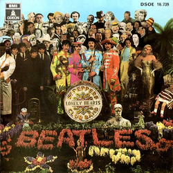 The Beatles With A Little Help From My Friends Vinyl 7" USED