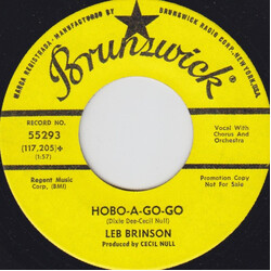 Leb Brinson Hobo-A-Go-Go / Mama's Little Man USED VINYL 7INCH 45 RPM PROMO