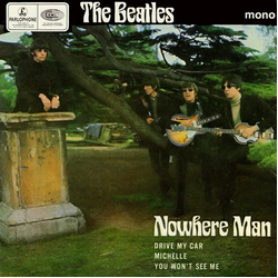 The Beatles Nowhere Man Vinyl 7" USED