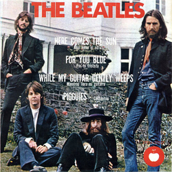 The Beatles Here Comes The Sun Vinyl 7" USED