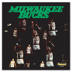 Eddie Doucette Milwaukee Bucks Vinyl LP USED