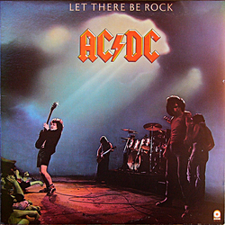 AC/DC Let There Be Rock Vinyl LP USED