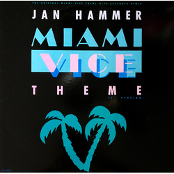 Jan Hammer Miami Vice Theme Vinyl 12" USED
