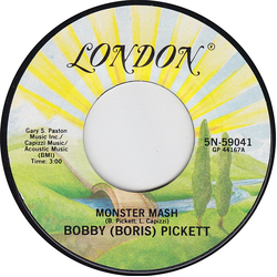 Bobby Pickett Monster Mash Vinyl 7" USED