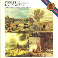 Antonio Vivaldi / Orchestre National de France / Lorin Maazel The Four Seasons Vinyl LP USED