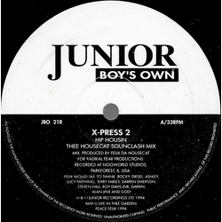 X-Press 2 Hip Housin / Rock 2 House (Remixes) Vinyl 12" USED
