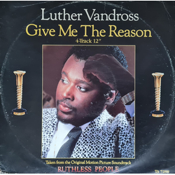 Luther Vandross Give Me The Reason Vinyl 12" USED
