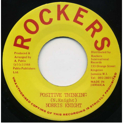 Norris Knight Positive Thinking Vinyl 7" USED
