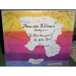 Tennessee Williams Reading From The Glass Menagerie, The Yellow Bird And Five Poems Vinyl LP USED