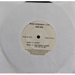 Ministry / Peter Allen Music Research #210 Vinyl 7" USED