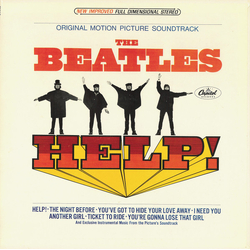 The Beatles Help! (Original Motion Picture Soundtrack) Vinyl LP USED