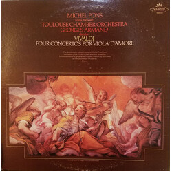 Antonio Vivaldi / Michel Pons / Orchestre De Chambre De Toulouse / Georges Armand Vivaldi Four Concertos For Viola D'amore Vinyl LP USED
