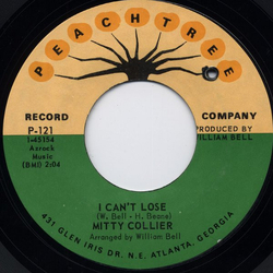 Mitty Collier I Can't Lose / You Hurt So Good Vinyl 7" USED