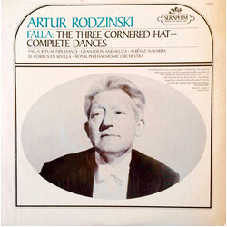 Artur Rodzinski / Manuel De Falla The Three-Cornered Hat - Complete Dances Vinyl LP USED