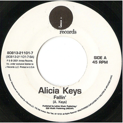 Alicia Keys Fallin' Vinyl 7" USED