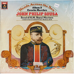 John Philip Sousa / The Band Of HM Royal Marines / Graham Hoskins (2) Hands Across The Sea (Album 2 - Favorite Marches) Vinyl LP USED