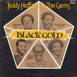 Teddy Huffam and The Gems Black Gold Vinyl LP USED