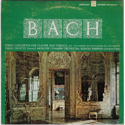 Johann Sebastian Bach / Vasso Devetzi / Moscow Chamber Orchestra / Rudolf Barshai Three Concertos For Clavier And Strings, No. 1 In D Minor, No. 4 In 