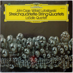 John Cage / Witold Lutoslawski / LaSalle Quartet Streichquartette ▪ String Quartets Vinyl LP USED