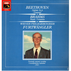 Ludwig van Beethoven / Johannes Brahms / Wiener Philharmoniker / Wilhelm Furtwängler Sinfonie No.6 "Pastorale" / Haydn-Variationen Vinyl LP USED