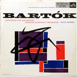 Béla Bartók / Chicago Symphony Orchestra / Fritz Reiner Concerto For Orchestra Vinyl LP USED