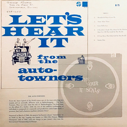 Auto Towners / Four Rascals Let's Hear It From The Auto-Towners/The Four Rascals Vinyl LP USED