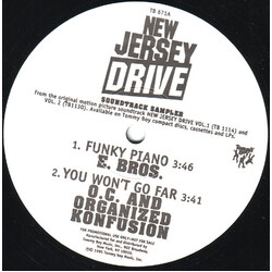 Various New Jersey Drive Soundtrack Sampler USED VINYL 12INCH 33 S RPM PROMO SAMPLER