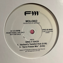 Moloko Sing It Back Vinyl 12" USED
