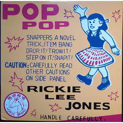 Rickie Lee Jones Pop Pop Vinyl LP USED