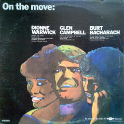 Dionne Warwick / Glen Campbell / Burt Bacharach On The Move Vinyl LP USED