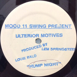 Mood II Swing / Ulterior Motives (2) Hump Night / Have U Ever USED VINYL 12INCH 33 S RPM PROMO