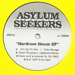 Asylum Seekers (2) Hardcore House EP Vinyl 12" USED
