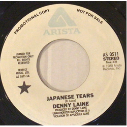 Denny Laine Japanese Tears Vinyl 7" USED