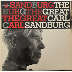 Carl Sandburg The Great Carl Sandburg Vinyl LP USED