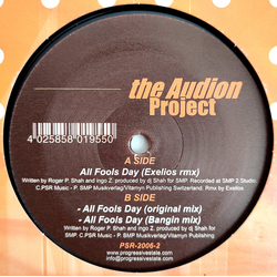 The Audion Project All Fools Day Vinyl 12" USED