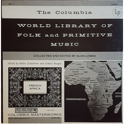 Alan Lomax / André Schaeffner / Gilbert Rouget French Africa Vinyl LP USED